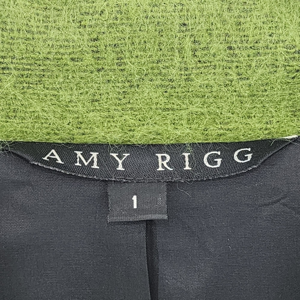 Amy Rigg Women's Vintage Button Front Collared Cover Coat - Picture 3 of 9